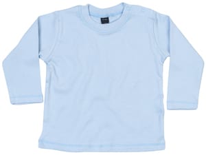 Babybugz BZ011 - Baby T-shirt met lange mouwen Dusty Blue
