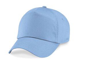 Beechfield BF10B - Junior Original 5 Panel Cap Sky Blue