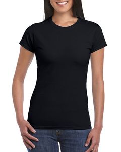 Gildan GN641 - Softstyle™ ringspun T-shirt voor dames Black