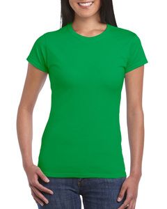 Gildan GN641 - Softstyle™ ringspun T-shirt voor dames Irish Green