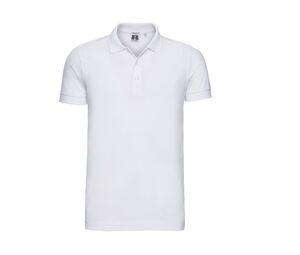 RUSSELL JZ566 - Heren Stretch Polo White