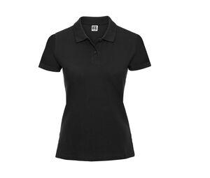 Russell JZ69F - Ladies' Pique Polo Black