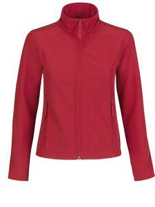 B&C BCI7F - Soft-Shell Id.701 Dames Red/Grey