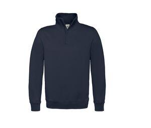 B&C BCID4 - ID.004 sweatshirt met kwartrits Navy