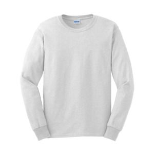 Gildan GN186 - Ultra Cotton Adult Long Sleeve T-Shirt Ash