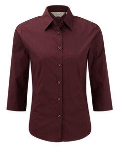 Russell Collection JZ46F - Ladies 3/4 Sleeve Fitted Shirt