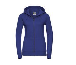 Russell JZ66F - Ladies' Authentic Zipped Hood Bright Royal