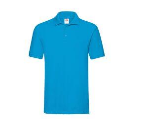 Fruit of the Loom SC385 - Premium Polo Heren Azure Blue