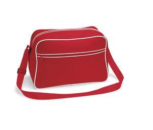 Bag Base BG140 - RETRO SHOULDER BAG Red/White