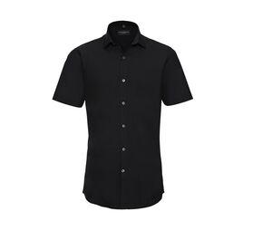 Russell Collection JZ961 - ULTIMATE STRETCH MEN&#39;S SHIRT Black