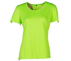 Sans Étiquette SE101 - GEEN ETIKET SPORT TEE-SHIRT VROUWEN Fluorescent Yellow