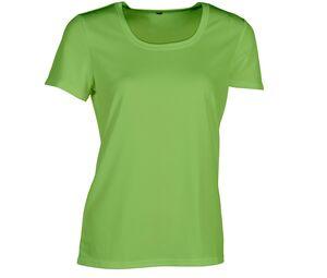 Sans Étiquette SE101 - GEEN ETIKET SPORT TEE-SHIRT VROUWEN Fluorescent Green