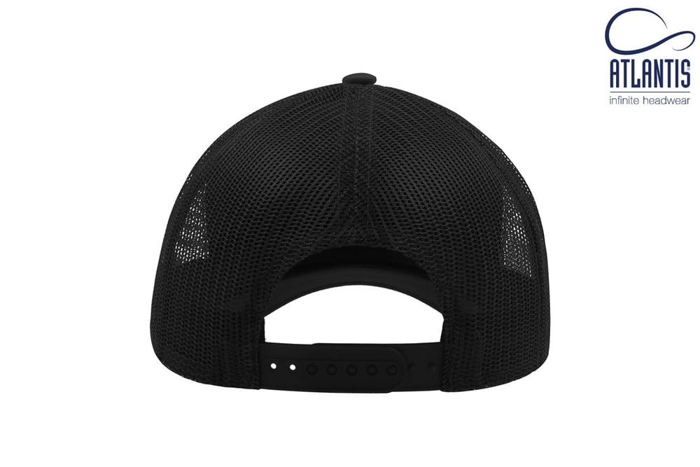 ATLANTIS AT083 - Casquette 5 pans style trucker en jersey