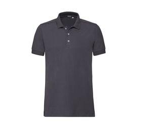 RUSSELL JZ566 - Heren Stretch Polo Convoy Grey