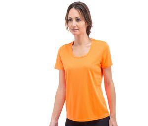 Sans Étiquette SE101 - GEEN ETIKET SPORT TEE-SHIRT VROUWEN Fluorescent Pink