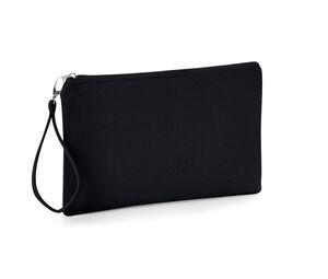 WESTFORD MILL WM520 - Petite pochette en coton canvas Black / Black