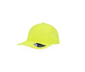 ATLANTIS AT182 - Casquette ventilée Breezy Fluo Yellow