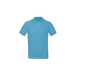 B&C BC400 - Inspire Polo-Shirt Heren Very Turquoise