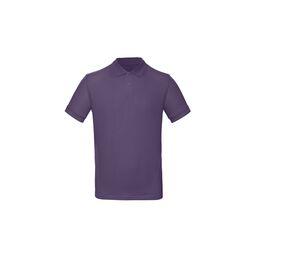 B&C BC400 - Inspire Polo-Shirt Heren Radiant Purple