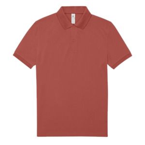 B&C BCID1 - Id.001 Piqué Polo Pixel Coral