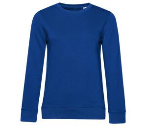 B&C BCW32B - Bio-sweatshirt voor dames met ronde hals