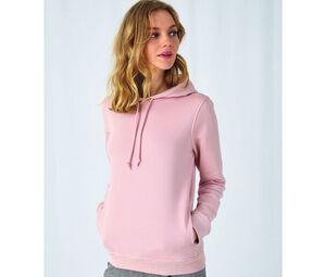 B&C BCW34B - Bio-hoodie voor dames