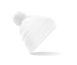 BEECHFIELD BF426 - Pompon Beanie White