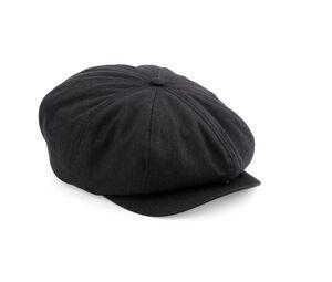 BEECHFIELD BF624 - Casquette Newsboy Black