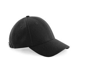 BEECHFIELD BF674 - Casquette en laine 6 panneaux Black