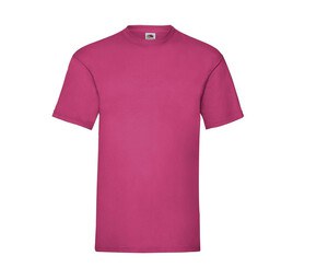 Fruit of the Loom SC230 - Katoenen T-Shirt Fuchsia