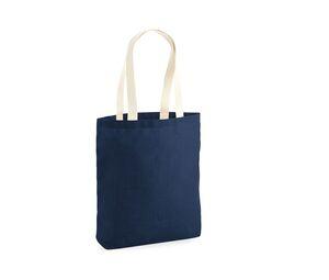 WESTFORD MILL WM455 - Sac shopping en toile de jute Navy / Natural