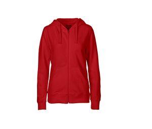 Neutral O83301 - Hoodie rits dames Red