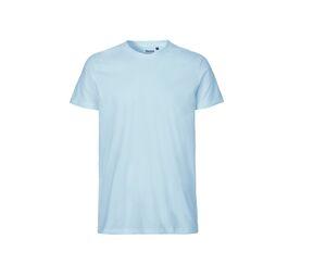 Neutral O61001 - T-shirt getailleerd heren Light Blue