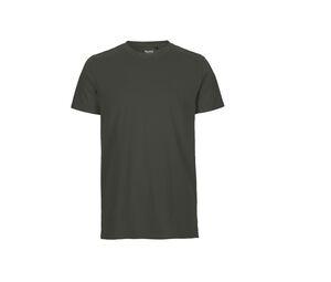 Neutral O61001 - T-shirt getailleerd heren Charcoal