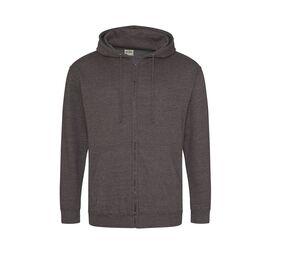 AWDIS JH050 - Sweat zippé Charcoal