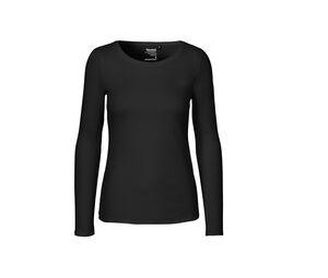Neutral O81050 - T-shirt lange mouwen dames Black