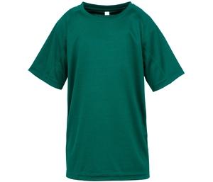 Spiro SP287J - AIRCOOL ademend t-shirt voor kinderen Bottle Green