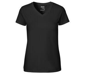 Neutral O81005 - T-shirt met V-hals voor dames