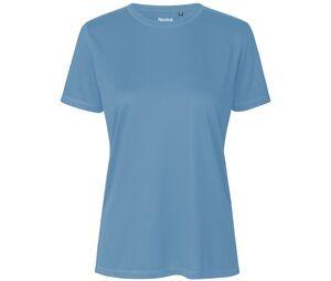 Neutral R81001 - T-shirt van ademend gerecycled polyester voor dames Dusty Indigo