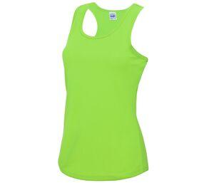 JUST COOL JC015 - Dames Sport Top Electric Green