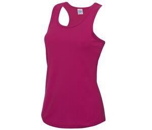 JUST COOL JC015 - Dames Sport Top Hot Pink