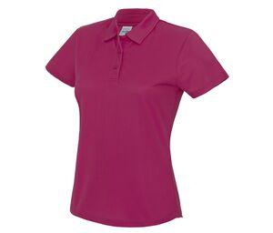 JUST COOL JC045 - Polo femme respirant Hot Pink