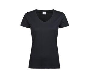 TEE JAYS TJ5005 - T-shirt femme col V Black