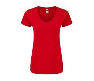 FRUIT OF THE LOOM SC155 - T-shirt femme col V