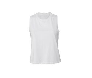 Bella+Canvas BE6682 - Racerback-tanktop voor dames Solid White Blend