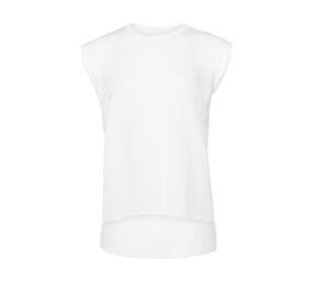 Bella + Canvas BE8804 - T-shirt met opgerolde mouwen voor dames