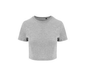 JUST T'S JT006 - T-shirt cropped Heather Grey