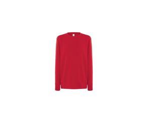 JHK JK281 - Dames sweatshirt met ronde hals 275 Red