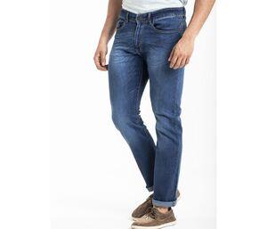 RICA LEWIS RL703 - Stenen jeans met rechte stretch voor heren