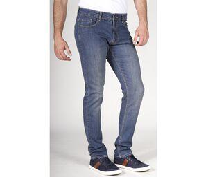 RICA LEWIS RL801 - Slim-fit jeans met stretch voor heren Pool Blue